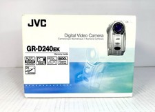 JVC GR-D240EK HDMI MiniDV Digital Video Camcorder Brand New Sealed Premium Pack