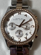 Marc By Marc Jacobs MBM3106 Women’s Multi-Function Quartz Watch **READ**