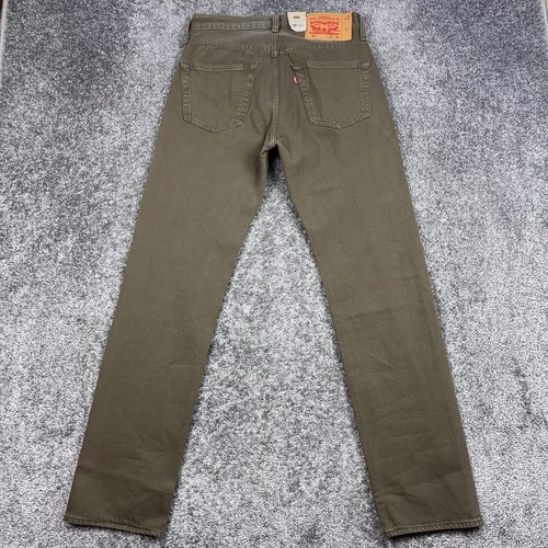 Levi’s 501 Jeans Men's 29x32 Button Fly Brown Hipster Streetwear Pants - Picture 2 of 13