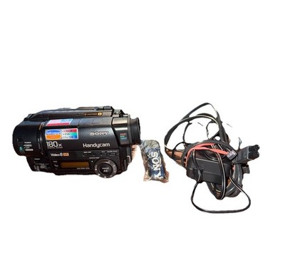 Sony Handycam Camcorder CCD-TRV416 Video8 XR Hi-8 With Accessories