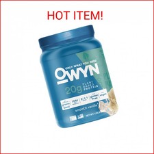 OWYN Only What You Need Plant-Based Protein Powder, Smooth Vanilla, 1.05 lbs