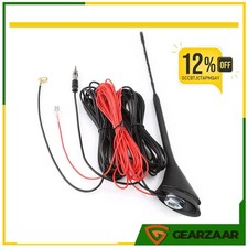 DAB Antenne AM/FM Dachantenne DAB+ Autoantenne Verstärker SMB DIN Kombi-Antenne