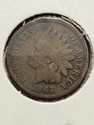 1863- Indian Head Cent