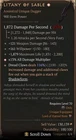 Litany of Sable Warlock 1GA Season 13 SC D4 PS5 XBOX PC