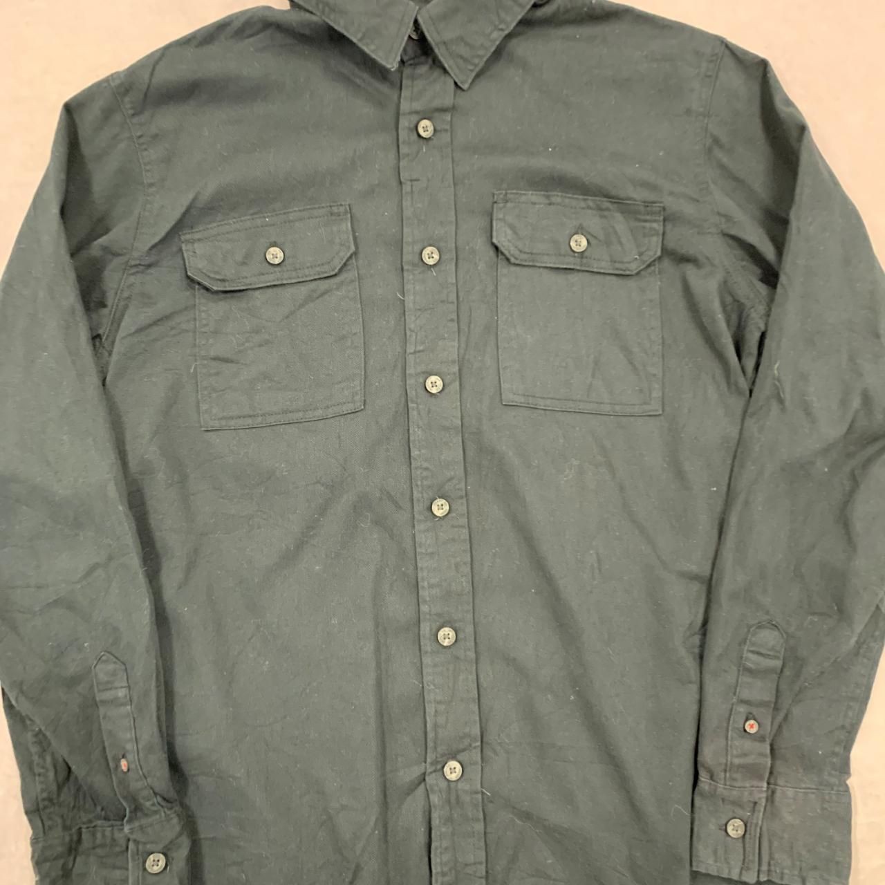 Wrangler Shirt long sleeve shirt with chest pockets Men's M thumbnail 2