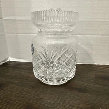 VTG Crystal Candy/Storage Jar w/Lid - 32%, Mouth Blown & Hand Cut