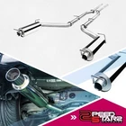 FOR 11-14 DODGE CHARGER 3.6 V6 DUAL 2.25" MUFFLER STAINLESS CATBACK EXHAUST KIT