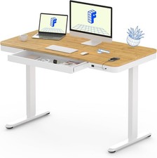 FLEXISPOT Comhar Electric Standing Desk with Drawer Desktop  Adjustable Frame W