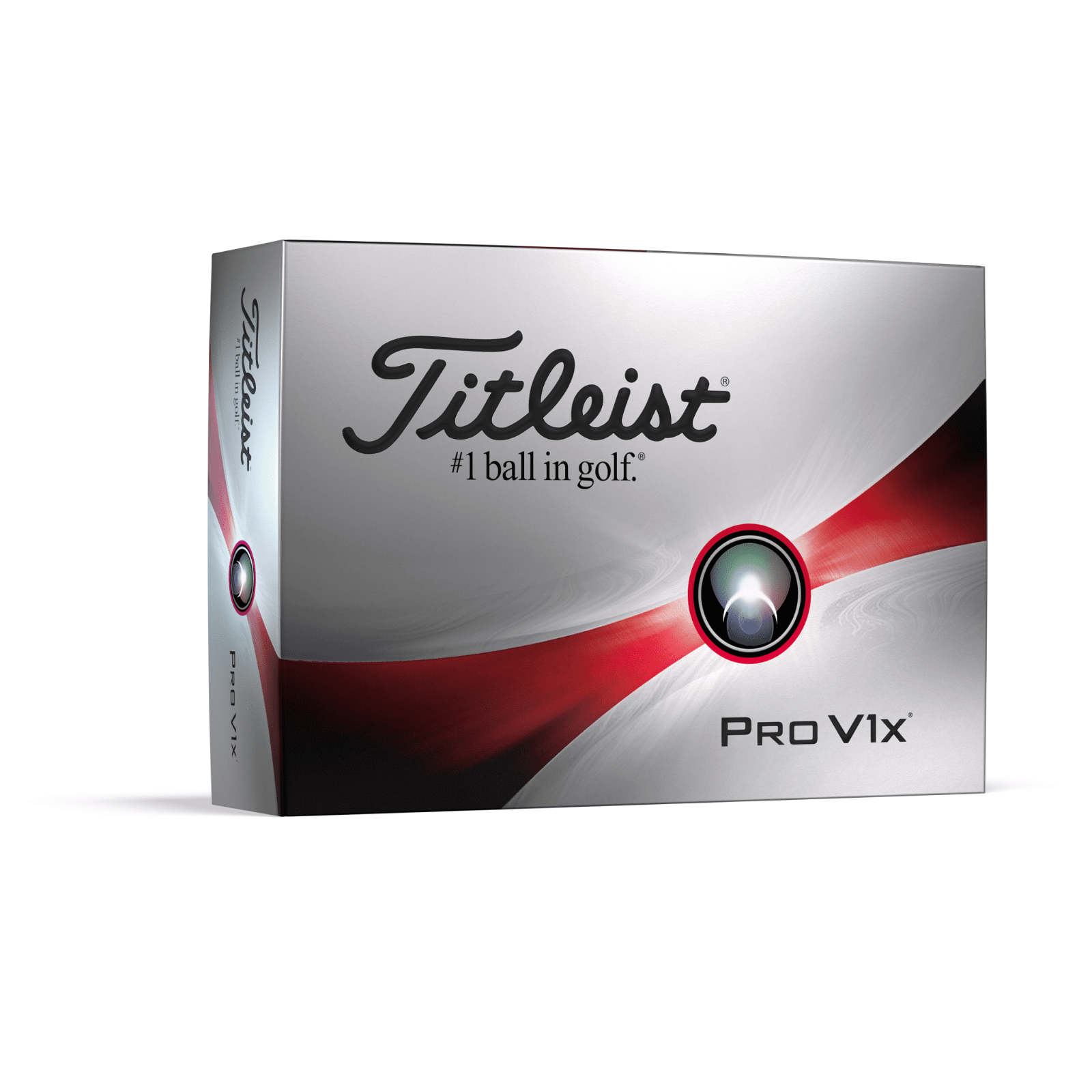 Titleist 2023 Pro V1x High Number Golf Balls(New Box),12pk, White, Free