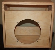 Rawcabs Vibro Champ 1x10 empty pine combo cabinet 16" tall