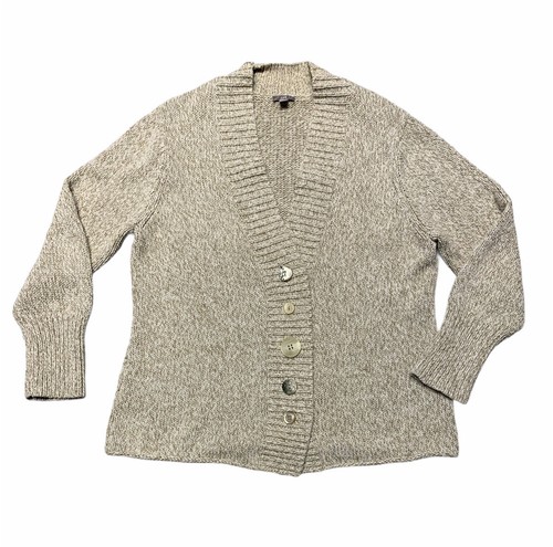 J. Jill Chunky Knit Cardigan Sweater 