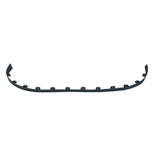 FRONT BUMPER LOWER DEFLECTOR; BLACK TEXTURED FINISH; MADE OF PLASTIC
