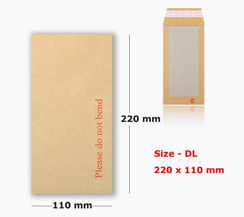 All Size Hard Board Backed Envelopes Good Quality for Letters Certificates Photo - Picture 9 of 9