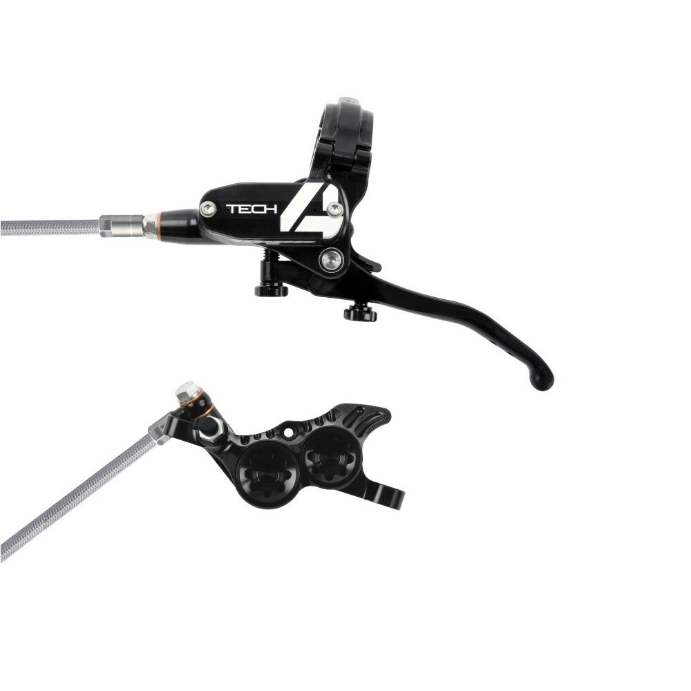 freno a disco anteriore tech 4 v4 4 pistoni nero/nero HOPE freni mtb