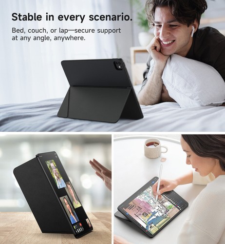 Suritch for iPad Magnetic Tablet Stand for iPad Pro 13-inch (M4) 2024 Holder - Picture 19 of 24