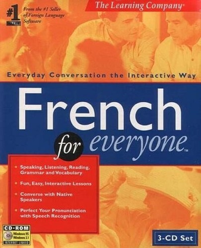 French for Everyone (3CDs) for Windows - NEW CDs in SLEEVE - Picture 2 of 2