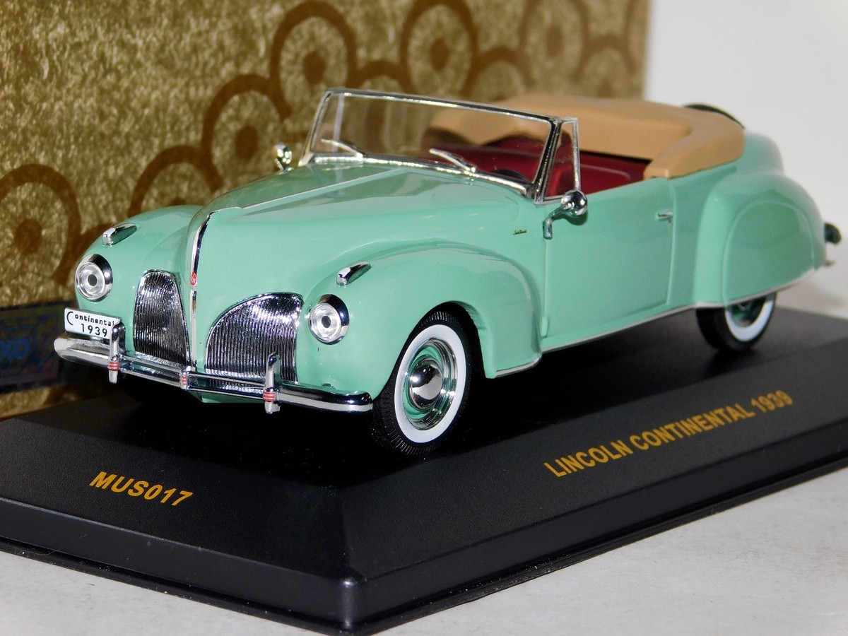 LINCOLN CONTINENTAL 1939 IXO MUSEUM MUS017 1/43 | eBay