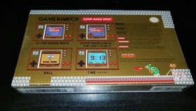 Nintendo Game and Watch: Super Mario Bros Handheld Console - NEW in Box In Hand!