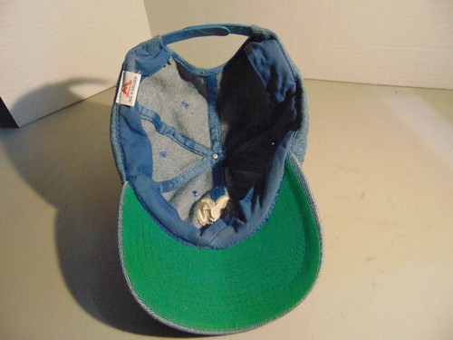 Vintage Blue Jean Dodge Ram Hat Made In Bangladesh One Size Fits All - Picture 6 of 8
