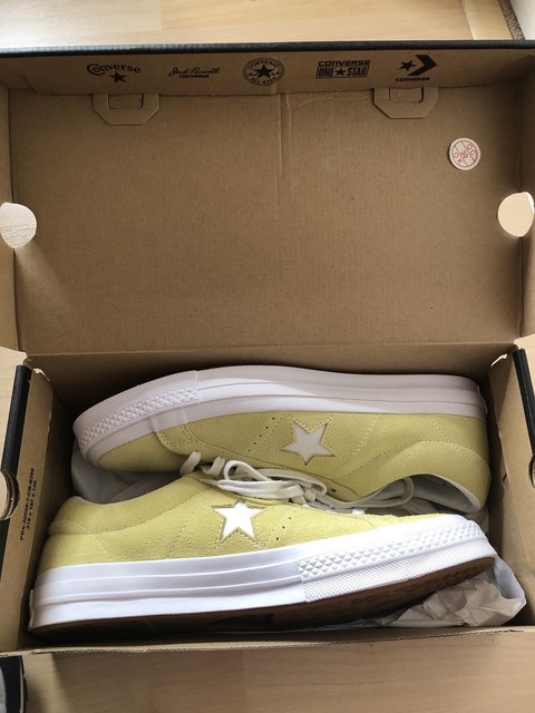 converse one star yellow