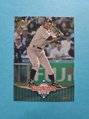 ICHIRO 2008 UPPER DECK NATIONAL BASEBALL CARD DAY # UD12 G2330