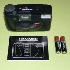 HANIMEX 35 HF Kompaktkamera Analogkamera mit eingebautem Blitz * 1989 * wie NEU!