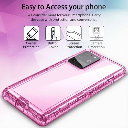 Case For Samsung Galaxy S20/S20 Plus/S20 Ultra Shockproof Clear Defender Cover - Picture 8 of 17