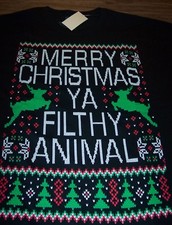 HOME ALONE MERRY CHRISTMAS YA FILTHY ANIMAL T-Shirt XL NEW w/ TAG