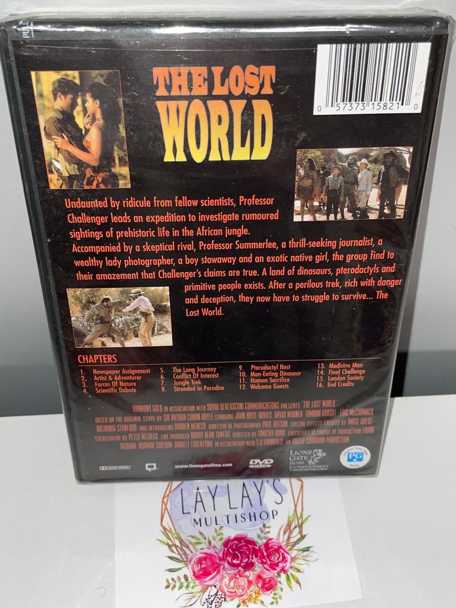 The Lost World (DVD, 1998, Canadian) David Warner, John Rhys