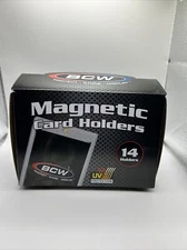 BCW Magnetic Card Holder 130pt Point with UV Protection - Box of 14 holders