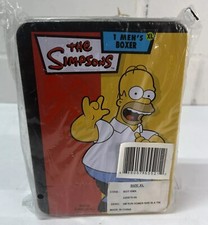 Rare - The Simpson Dancing Homer Boxer Shorts In Collectors Tin Size XL