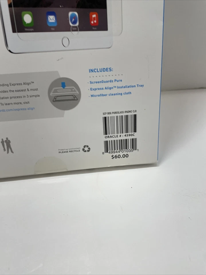 BodyGuardz ScreenGuardz Thin Tempered Glass Screen Protection Ipad Mini 2 - Image 3 of 4