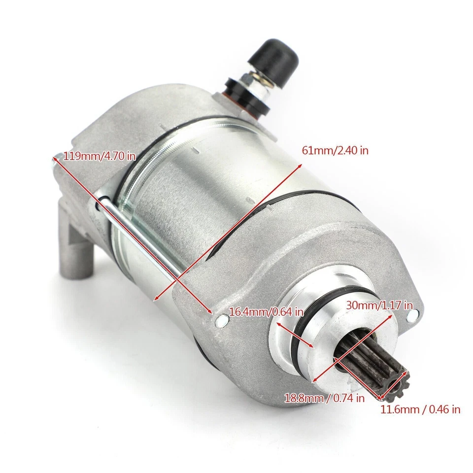 New Starter for Yamaha YZF-R1 YZF R1 RaceBase / R1S 2004 2005 2006 2007 2008 A Foto 3 de 4