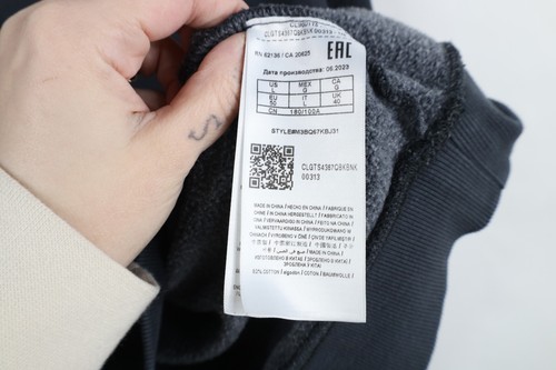 Vintage Guess Mens Large Faded Spell Out Heavyweight Hoodie Sweatshirt Dark Gray - Picture 11 of 15
