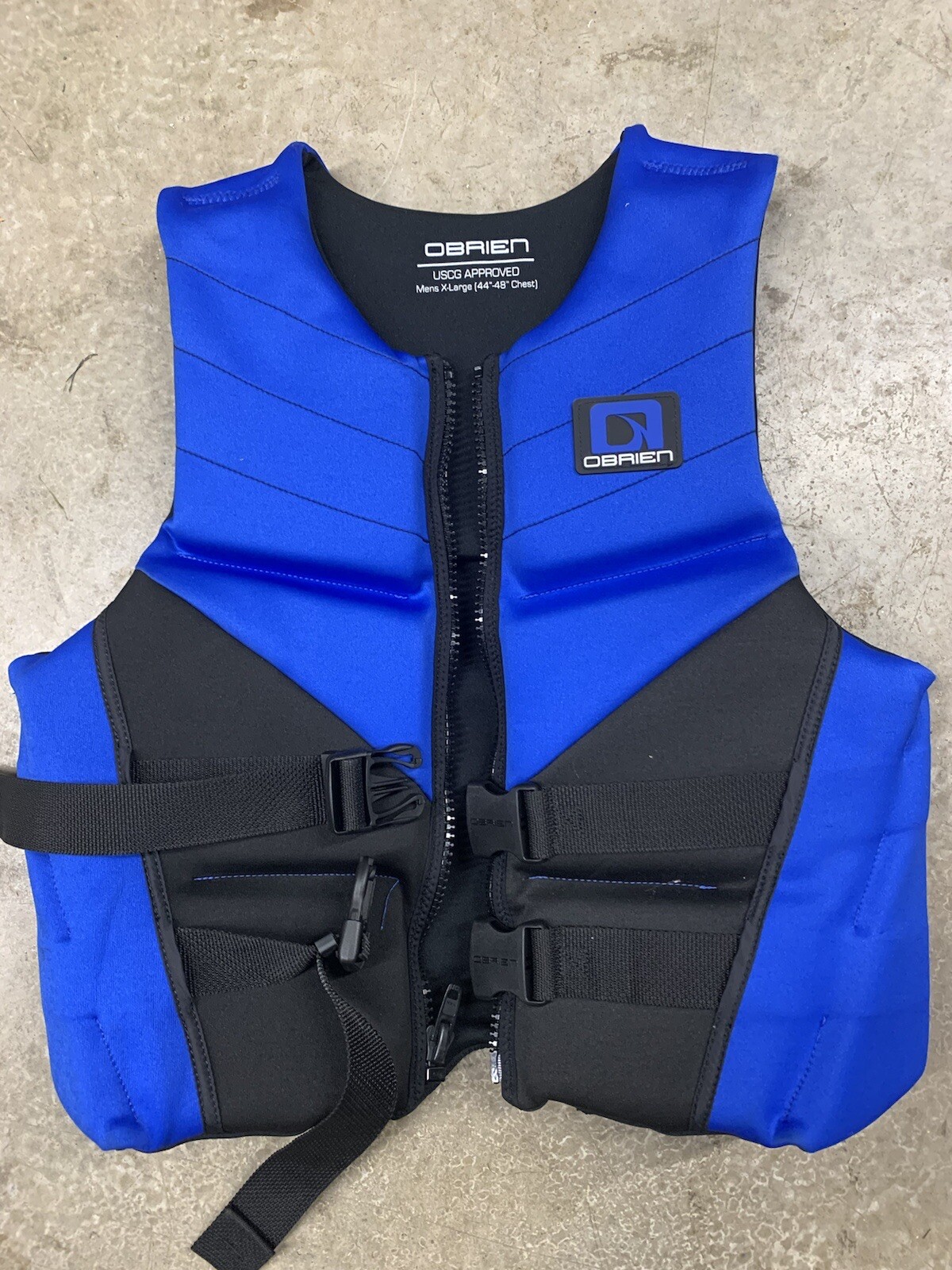 O'Brien Life Vest, Adult Extra Large 44” To 48” Model 3225 Blue And
