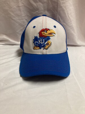 University of Kansas Jayhawks Zephyr Fitted Hat Cap NCAA College Basketball 