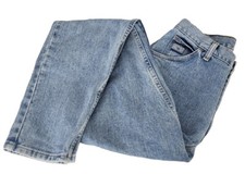 VTG Wrangler For Women Jeans Sz 10 X 32" High Rise Denim Tapered 90s Mom Jeans