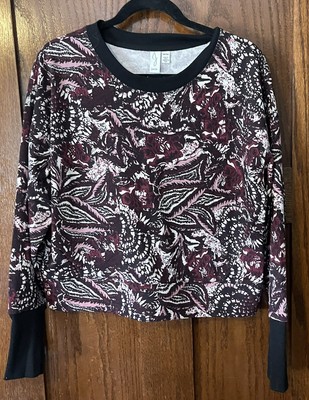 Joie Jennina Black Multicolor Pullover 