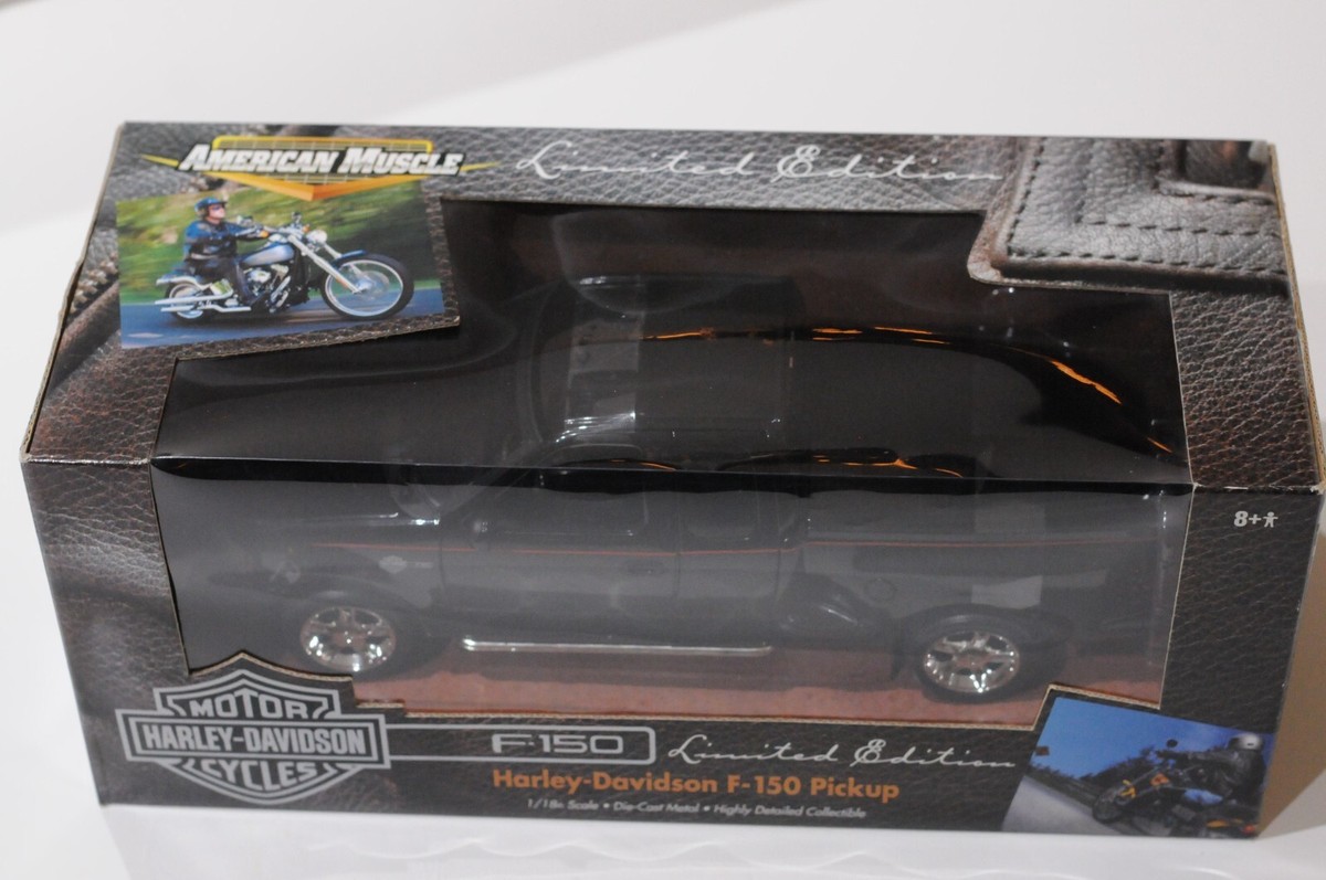 Harley-Davidson F-150 トラック 1:18スケール AMERICAN MUSCLE 1/18 SCALE FORD F-150 HARLEY DAVIDSON DIECAST