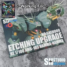 for RE 1/100 AMX-103 Hamma Hamma Model SH Studio Details Add on Part Etch Sheet