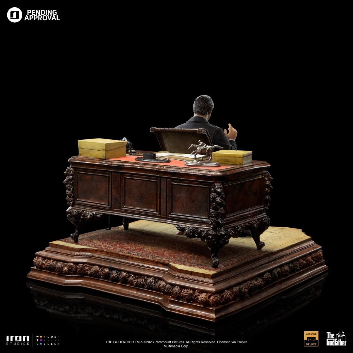 IronStudios Vito Corleone Deluxe フィギュア Don Vito Corleone Deluxe - The Godfather - Art Scale 1/10