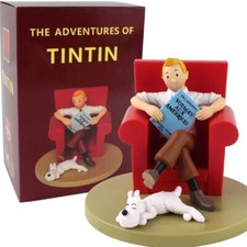 FIGURINE TINTIN DANS UN