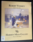 Robert Vickrey 1993 Harmon Meek painting art exhibition catalog