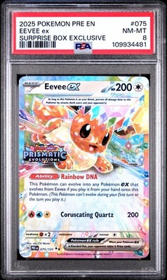 2025 POKEMON PRE EN-PRISMATIC EVOLUTIONS SURPRISE BOX EXCLUSIVE
