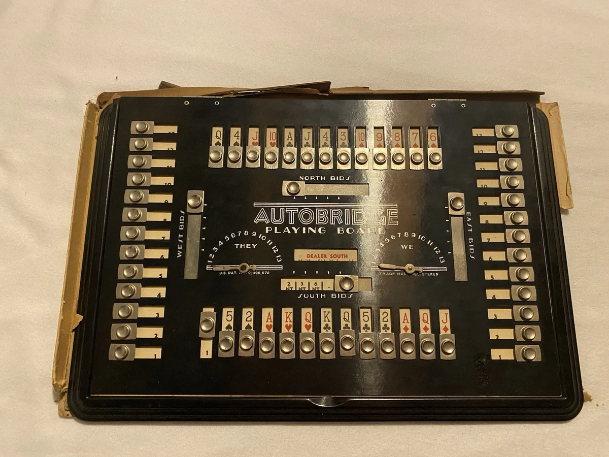Jeu Ancien Bidge AUTOBRIDGE Pocket Luxury Model - Jouet De Cartes Vintage