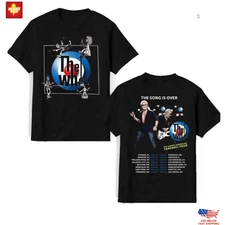 The Who Farewell Tour 2025 T-Shirt The Song Is Over North American Concert Fan