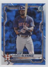 2021 Bowman Chrome Sapphire Edition Yordan Alvarez #26 bj6