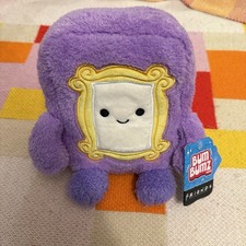 BUM BUMZ Plush Face FRIENDS TV Show Collectible Purple Door Peephole Frame NWT