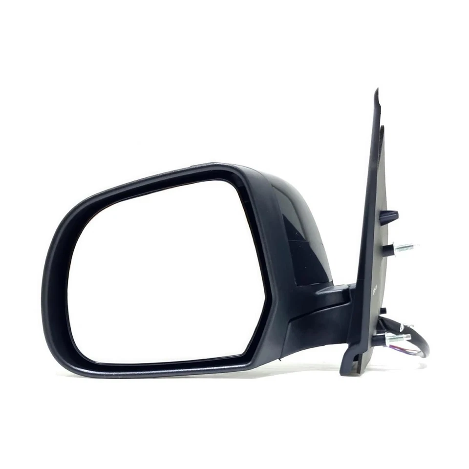 Espejo retrovisor de puerta lateral derecho eléctrico 3 cables negro para Nissan March Micra 2011-2018 Foto 3 de 4