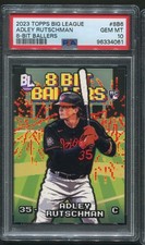 2023 Topps Big League 8 Bit Ballers Adley Rutschman RC #8B6 Orioles PSA 10